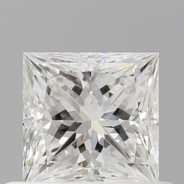 Diamante Naturale Taglio Princess 0.59ct EX/EX G VVS1 - GIA - 4.64x4.6x3.33mm