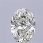 Diamante Naturale Taglio Ovale 0.53ct EX/EX H VS1 - IGI - 6.65x4.53x2.81mm