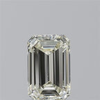 Diamante Naturale Taglio Smeraldo 1ct VG/EX J VS1 - IGI - 7.3x4.61x3.03mm