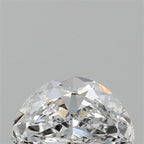 Diamante Naturale Taglio Mezzaluna 0.44ct EX/EX D VVS2 - GIA - 6.71x3.8x2.58mm