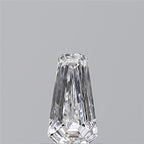 Diamante Naturale Taglio Scudo 0.5ct VG/EX E VVS2 - GIA - 7.06x3.87x2.35mm