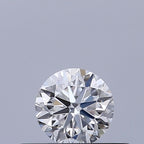 Diamante Naturale Taglio Brillante 0.3ct VG/EX/EX D IF - IGI - 4.13x4.17x2.68mm