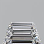 Diamante Naturale Taglio Trapezio 0.42ct EX/VG D VVS1 - GIA - 6.19x3.51x2.28mm