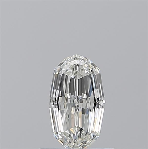 Diamante Naturale Taglio Ovale 0.8ct VG/EX I FL - GIA - 7.46x4.39x2.9mm