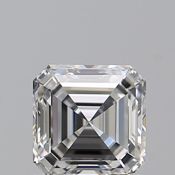 Diamante Naturale Taglio Asscher 0.7ct VG/EX F VVS1 - GIA - 4.94x4.92x3.17mm