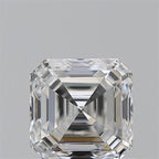 Diamante Naturale Taglio Asscher 0.8ct EX/EX F VS1 - GIA - 5.05x5.05x3.42mm