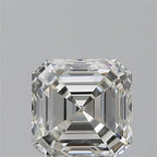 Diamante Naturale Taglio Asscher 0.73ct VG/EX I IF - GIA - 4.95x4.95x3.3mm