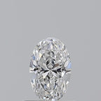 Diamante Naturale Taglio Ovale 0.5ct EX/EX D VS1 - IGI - 6.45x4.1x2.76mm