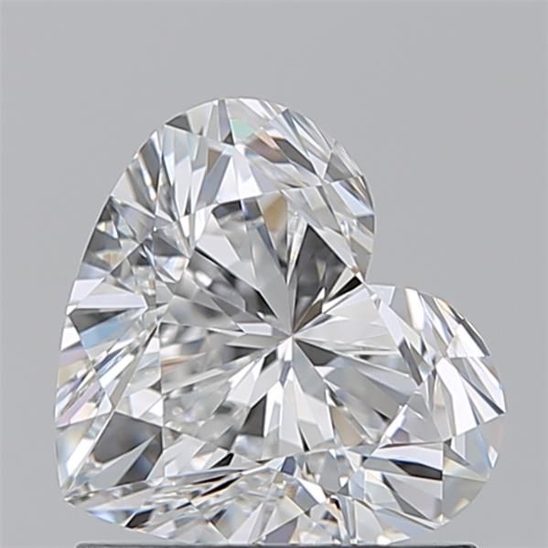Diamante Naturale Taglio Cuore 1.15ct VG/EX F VS1 - GIA - 6.44x7.24x4.23mm