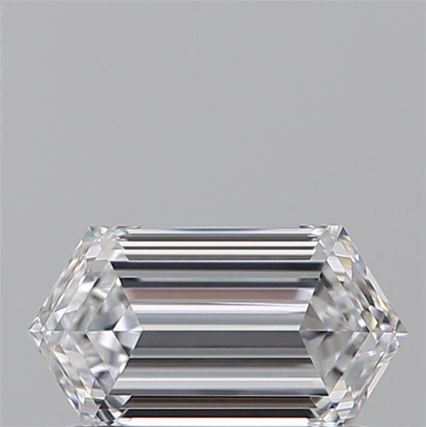 Diamante Naturale Taglio Esagonale 0.63ct EX/EX D VVS1 - GIA - 7.29x3.99x2.47mm