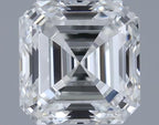 Diamante Naturale Taglio Asscher 0.5ct EX/EX F VVS1 - GIA - 4.38x4.27x2.89mm