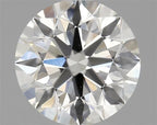 Diamante Naturale Taglio Brillante 1.2ct 3EX G VVS2 - IGI - 6.72x6.78x4.22mm