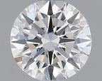 Diamante Naturale Taglio Brillante 0.5ct EX/VG/EX D VS1 - GIA - 5.09x5.02x3.12mm