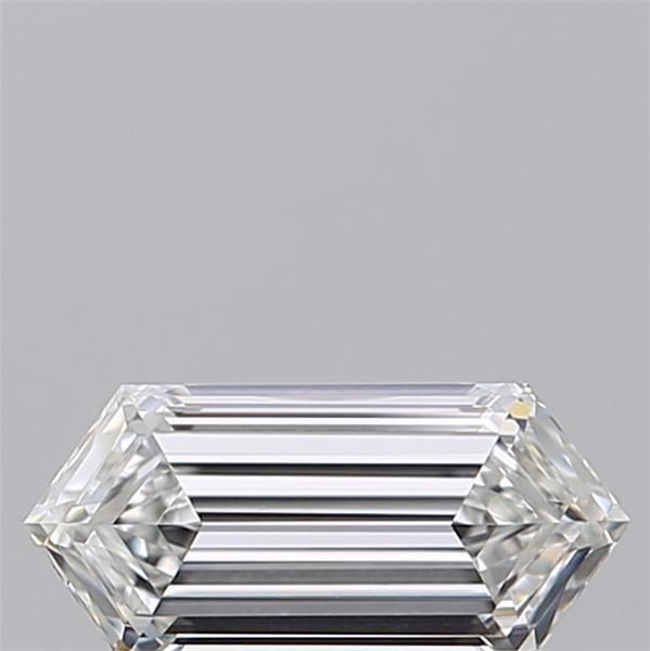 Diamante Naturale Taglio Esagonale 0.61ct VG/EX F VVS2 - GIA - 8.08x3.74x2.28mm