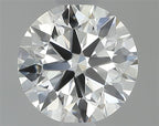 Diamante Naturale Taglio Brillante 0.53ct 3EX F VVS2 - IGI - 5.17x5.2x3.18mm