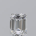 Diamante Naturale Taglio Smeraldo 0.7ct VG/EX D VVS2 - GIA - 5.95x4.31x2.8mm