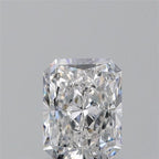 Diamante Naturale Taglio Radiant 0.74ct EX/EX D VVS2 - GIA - 5.95x4.57x3.09mm