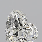 Diamante Naturale Taglio Cuore 0.71ct VG/EX H VS1 - GIA - 5.18x6.13x3.9mm