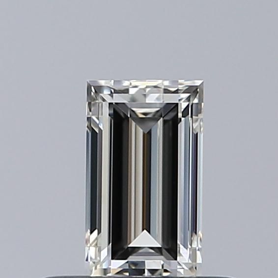 Diamante Naturale Taglio Baguette 0.43ct VG/VG H VVS1 - GIA - 5.67x3.27x2.26mm