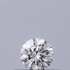 Diamante Naturale Taglio Brillante 0.18ct 3EX D VS2 - GIA - 3.61x3.63x2.27mm
