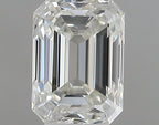 Diamante Naturale Taglio Smeraldo 0.4ct G/VG H VVS1 - IGI - 4.69x3.43x2.48mm