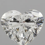 Diamante Naturale Taglio Cuore 0.9ct VG/EX F VS1 - GIA - 5.72x6.6x4.0mm