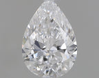 Diamante Naturale Taglio Goccia 0.41ct EX/EX D VVS1 - GIA - 6.49x4.35x2.54mm