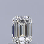 Diamante Naturale Taglio Smeraldo 0.5ct EX/EX G VS1 - IGI - 5.32x3.78x2.57mm