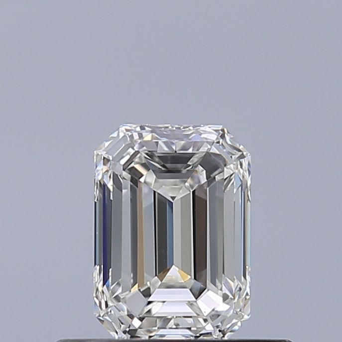 Diamante Naturale Taglio Smeraldo 0.5ct EX/EX G VS1 - IGI - 5.32x3.78x2.57mm