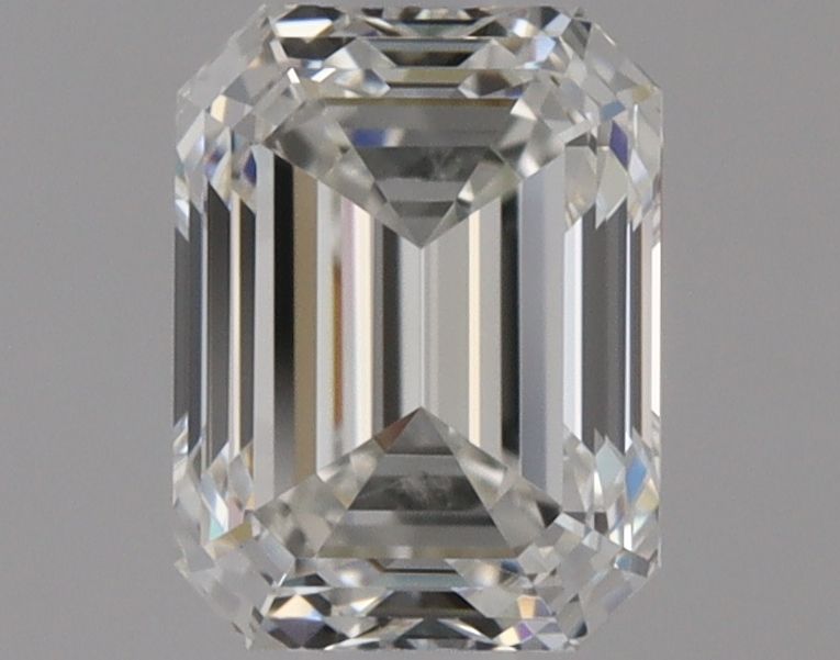 Diamante Naturale Taglio Smeraldo 0.8ct EX/EX H VVS1 - GIA - 5.89x4.47x3.13mm