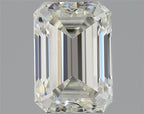 Diamante Naturale Taglio Smeraldo 0.73ct VG/EX J VS1 - GIA - 4.25x6.04x2.94mm