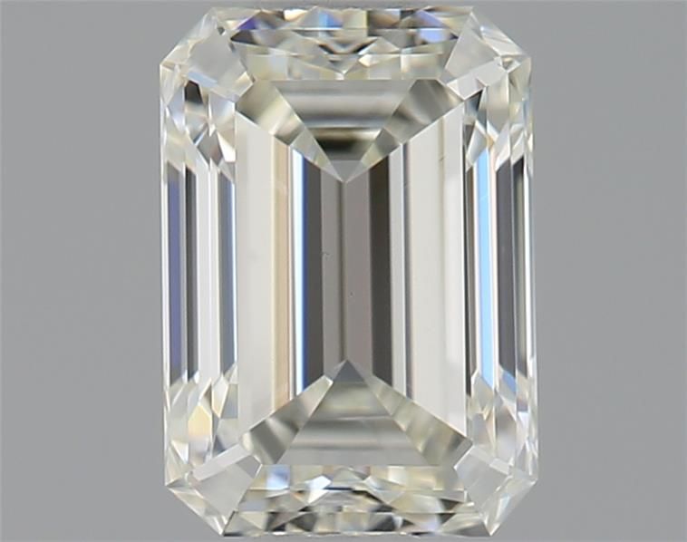 Diamante Naturale Taglio Smeraldo 0.73ct VG/EX J VS1 - GIA - 4.25x6.04x2.94mm