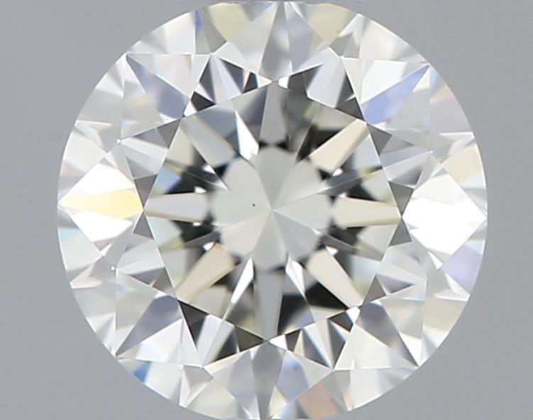 Diamante Naturale Taglio Brillante 0.45ct 3EX I VVS2 - IGI - 4.84x4.87x3.06mm
