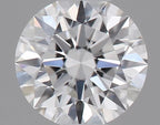 Diamante Naturale Taglio Brillante 0.37ct 3EX E VVS1 - GIA - 4.6x4.63x2.86mm