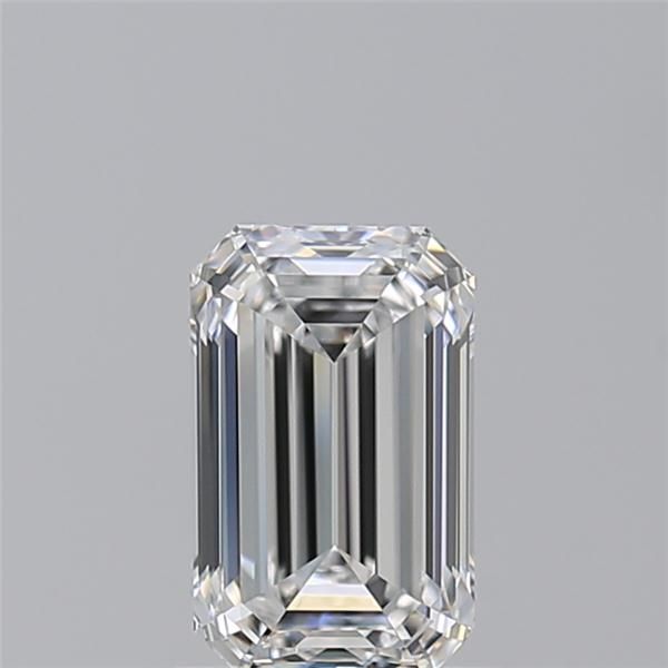 Diamante Naturale Taglio Smeraldo 1.2ct VG/EX E VVS1 - GIA - 7.59x4.74x3.25mm