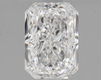 Diamante Naturale Taglio Radiant 0.9ct VG/EX F VS1 - GIA - 6.59x4.64x3.16mm