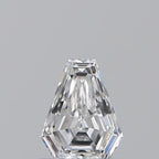 Diamante Naturale Taglio Trapezio 0.33ct VG/EX D VVS2 - GIA - 5.21x4.22x2.18mm