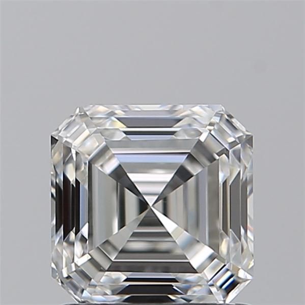 Diamante Naturale Taglio Asscher 1.03ct VG/EX F VVS2 - GIA - 5.6x5.54x3.59mm