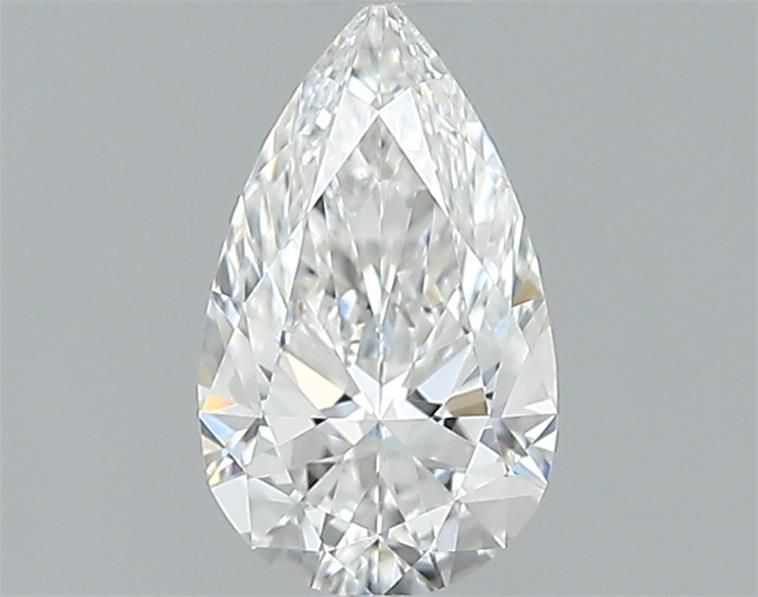 Diamante Naturale Taglio Goccia 0.5ct EX/EX F VVS1 - GIA - 7.38x4.35x2.65mm