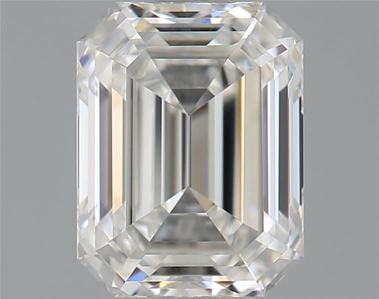 Diamante Naturale Taglio Smeraldo 0.81ct VG/VG G VVS1 - GIA - 4.73x6.17x2.93mm