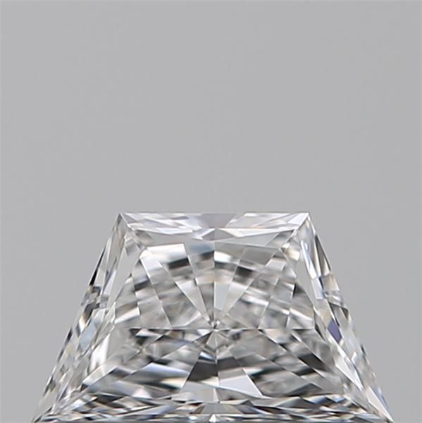 Diamante Naturale Taglio Trapezio 0.42ct EX/EX E VVS2 - GIA - 6.41x3.75x2.45mm
