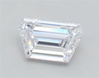 Diamante Naturale Taglio Trapezio 1.03ct VG/EX D VS2 - GIA - 4.84x7.83x3.06mm