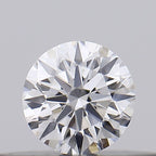Diamante Naturale Taglio Brillante 0.17ct EX/EX/VG D VS1 - GIA - 3.58x3.6x2.21mm