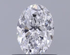 Diamante Naturale Taglio Ovale 0.6ct VG/EX D IF - GIA - 6.72x4.7x2.99mm