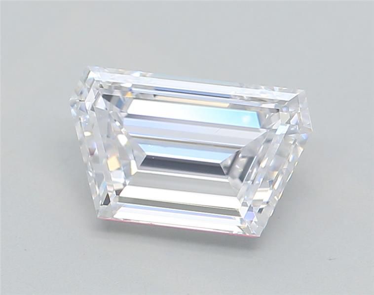 Diamante Naturale Taglio Trapezio 1.03ct VG/EX D VS2 - GIA - 4.84x7.83x3.06mm