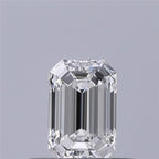 Diamante Naturale Taglio Smeraldo 0.31ct EX/EX E VVS2 - GIA - 4.81x3.17x2.16mm