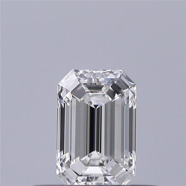 Diamante Naturale Taglio Smeraldo 0.31ct EX/EX E VVS2 - GIA - 4.81x3.17x2.16mm