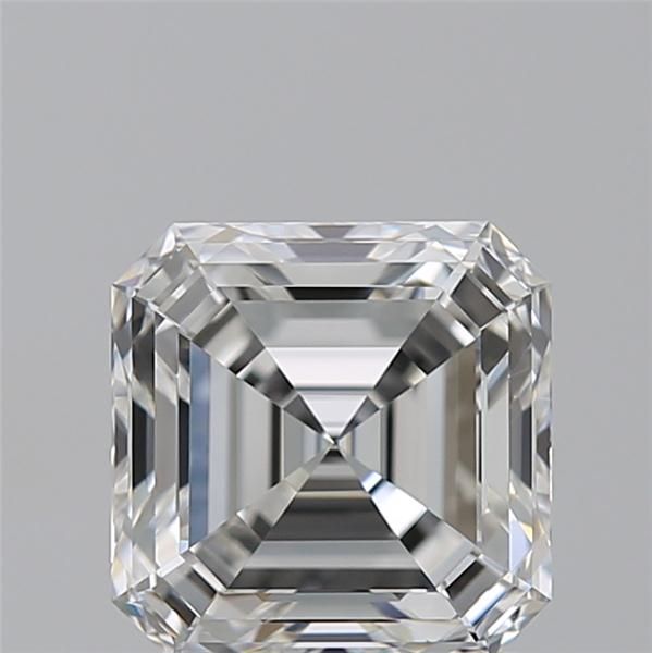 Diamante Naturale Taglio Asscher 1.53ct EX/VG F VVS1 - GIA - 6.48x6.45x4.13mm