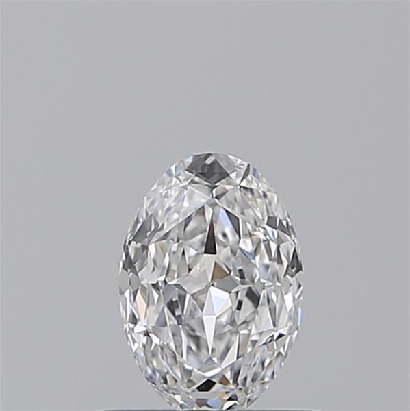 Diamante Naturale Taglio Ovale 0.5ct VG/EX D VS1 - GIA - 6.32x4.39x2.47mm
