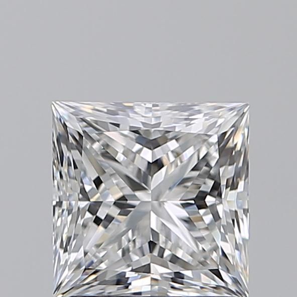 Diamante Naturale Taglio Princess 1.51ct VG/EX E VVS2 - GIA - 6.17x6.16x4.51mm